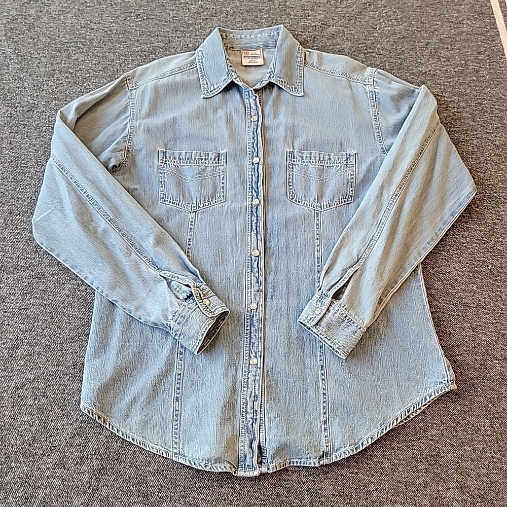 High Sierra Denim‎ Blue Cotton Shirt